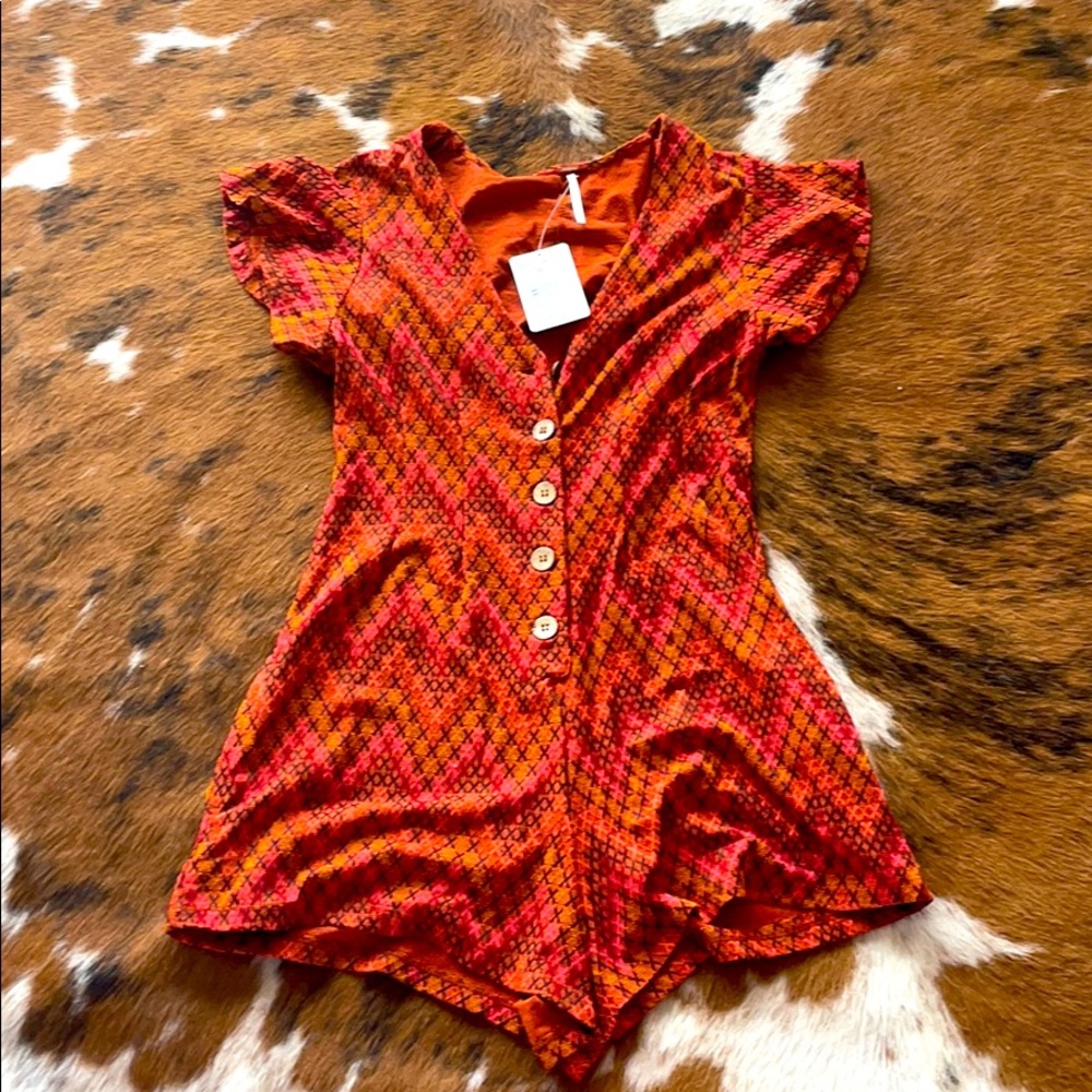Free people romper brand new✨